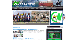 Desktop Screenshot of cakaaranews.com