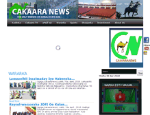 Tablet Screenshot of cakaaranews.com